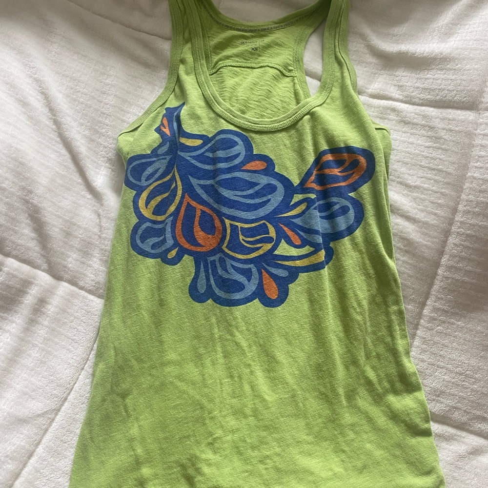 Old Navy Light Green Tank Top